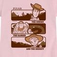 thumbnail image 3 of Toy Story 5 - The Cowboy, the Ranger, and the Sheriff - Youth Girls Fitted Short Sleeve T-Shirt, 3 of 5