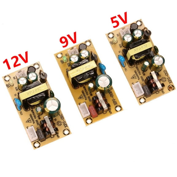 AC-DC 12V 1.5A 5V 2A Switching Power Supply Module Bare Circuit 100-265V to 12V 5V Board TL431 regulator for Replace/Repair