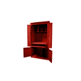thumbnail image 2 of Traditional Oak Computer Armoire Desk, 2 of 2