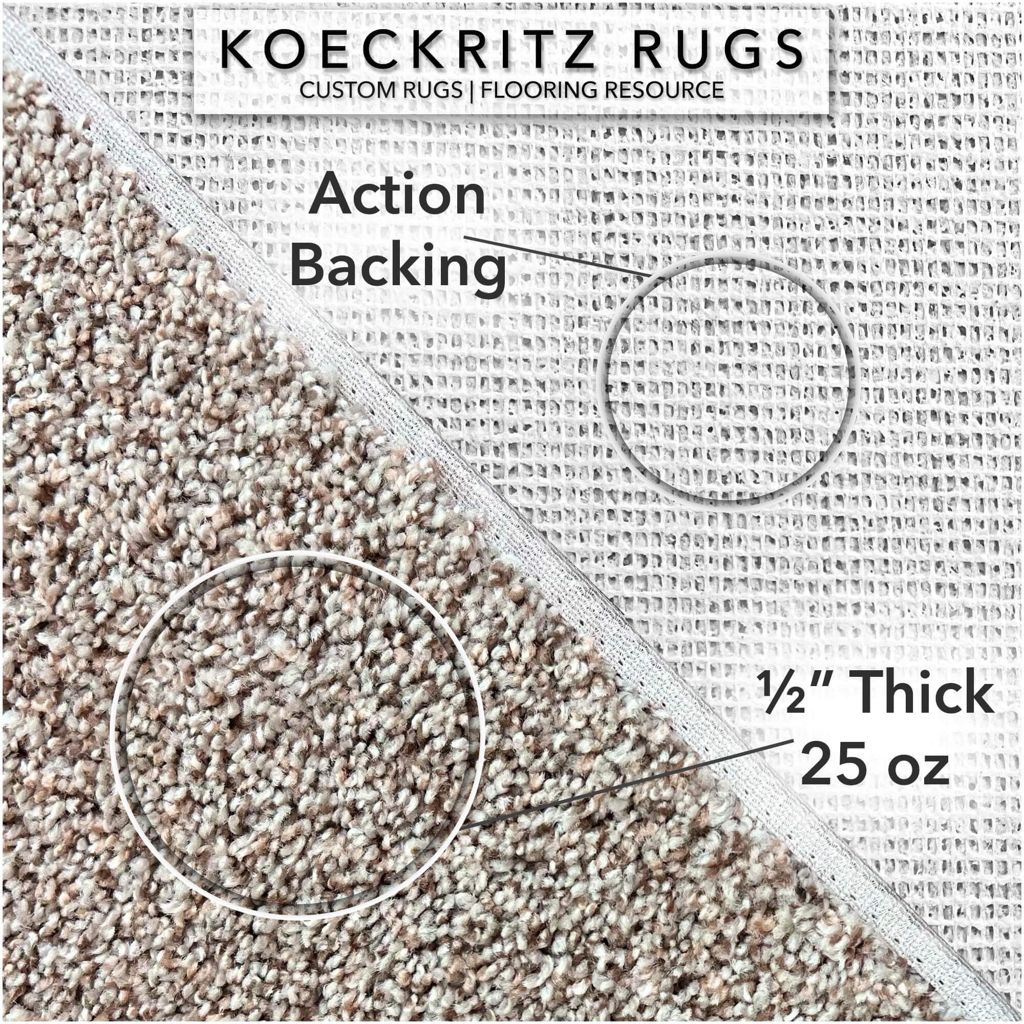 Koeckritz Rugs Soft & Cozy Azure 12'x16' Indoor Area Rug for Living Room or Bedroom