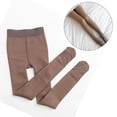thumbnail image 3 of Bearachild Mallas de nailon de cintura alta para mantener el calor para mujer, pantalones acolchados térmicos gruesos cómodos, medias de moda, faldas de Suministros térmicos Tipo3 Bearachild HA046676-03, 3 of 6