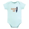 thumbnail image 5 of Hudson Baby Short Sleeve Bodysuits, 5-Pack, Newborn- 24 Months, 5 of 7