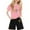 Pink, variant on WRTFVZA Back to School Outfits for Girls Middle School Girls 2 Piece Outfit Summer Drop Shoulder Batwing Sleeve tops and Paperbag Waist Shorts Set Cute Clothing Size 2 to 13