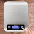 thumbnail image 4 of Báscu Digital de 5kg, gramos, onzas, 1G/0,04 , báscu de alimentos de material acero inoxidable para joyería, preparación de comida Espresso, Gloria báscula de café, 4 of 7