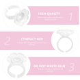 thumbnail image 2 of Lash Glue Rings 100pcs Convenient Tattoo-Ring Color Cups Grafting Eyelash Glue Rings Lash Extension Tools, 2 of 5
