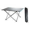 thumbnail image 4 of Mesa plegable para acampar shamjiam con Bolsa de transporte azul 68x46x40cm, 4 of 8