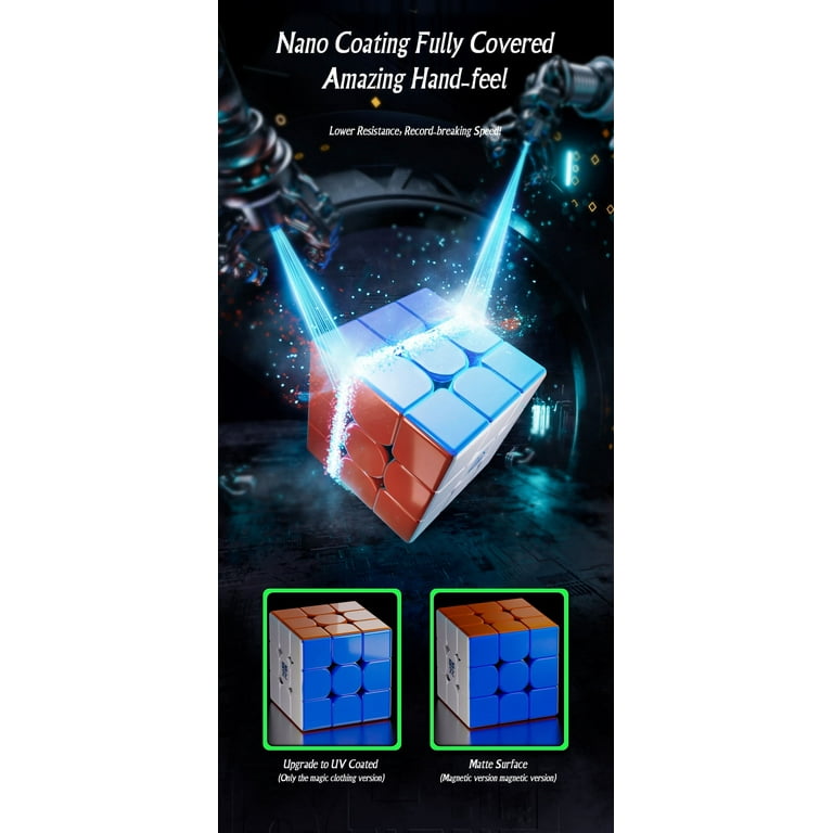 MoYu Weilong WRM V9 Maglev speed cube Stickerless 3X3 Magic Cube Puzzle  Cube Toys for Kids 