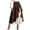 Coffee#2, variant on Maxi Skirts for Women Lace Suede Patchwork Fall Vintage Western-Style Flowy Skirt, S-2XL