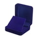 thumbnail image 2 of Caja de exhibición de terciopelo, soporte para exhibición de colecciones, monedas conmemorativas, medallas y solapa. Azul, 2 of 9