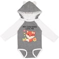 thumbnail image 3 of Inktastic My Cousins Love Me- Little Fox Boys or Girls Long Sleeve Baby Bodysuit, 3 of 5