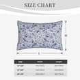 thumbnail image 4 of Fotbe sea animals Pattern Pillow Cases - Envelope Closure - Luxury, Extra Soft, Cooling Pillow Covers - Wrinkle, Fade, Stain Resistant-14"x20", 4 of 6