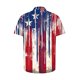 thumbnail image 4 of Camisa Impresa de Manga Larga para Hombre con Cuello Girado, Blusa de Botón Casual Blusa de Manga Corta, 4 of 5