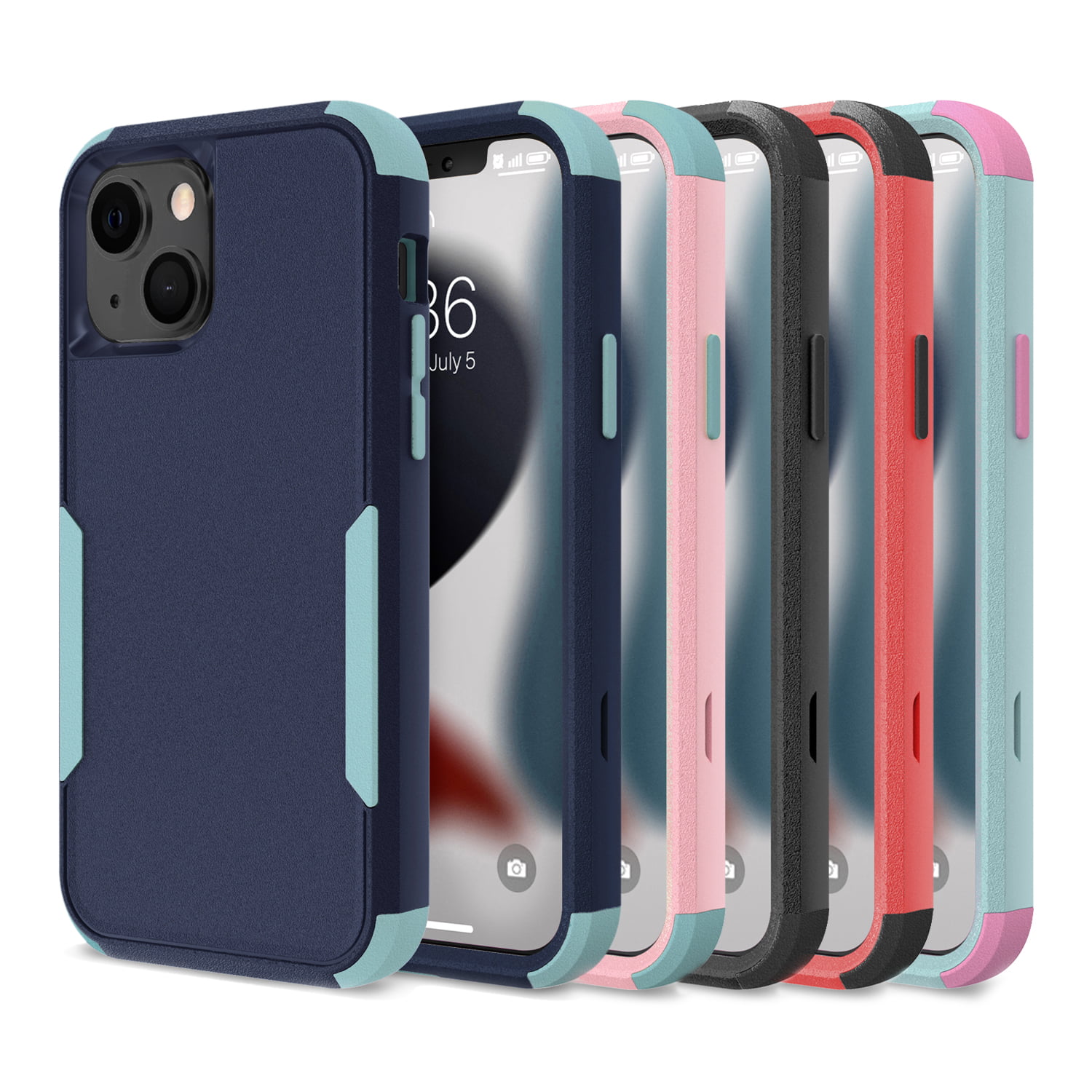 2019 Release, 6.7 inch Shockproof Impact Resist Durable Phone Case -Fantasy E-Began Case for Alcatel 3V Full-Body Protective Rugged Matte Bumper Cover with Built-in Screen Protector Marble Design 