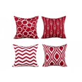 thumbnail image 1 of Funda de almohada geométrica a la moda, funda de cojín para cintura de coche y sofá, decoración para el hogar, 4 Uds. Wmkox8yii  HFSH3562, 1 of 1