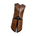 thumbnail image 3 of GUOOL Gilet Armure Gothique Viking Médiéval Renaissance Réglable Robe de Costume de Fête Brun Clair, 3 of 7