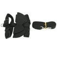 thumbnail image 4 of Adjustable Soft Harness, Widely Application Rabbits Harness High-quality Stainless Steel Metal Buckle With  Buckle Design For Walk Black Wing M, 4 of 8