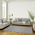 thumbnail image 2 of Mainstays Gray Plush Shag Area Rug, 5' x 7', 2 of 5