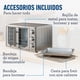 thumbnail image 2 of Horno eléctrico con freidora de aire Oster 42L Acero Inox, 2 of 6