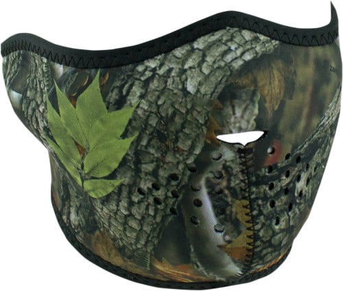 Zan Headgear Half Face Neoprene Mask Forest Camo by Balboa Manufacturing