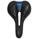 thumbnail image 3 of Asiento antiprostatico de gel suave para bicicleta Mariluz negro, 3 of 7