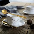 thumbnail image 4 of Stainless Steel Creative Flower Coffee Spoon Soup Spoons Sugar Spoons, Ice-Cream Tea Stirring Spoons 4.8 Inches Retro Dessert Demitasse Espresso Spoon, 4 of 4