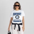 thumbnail image 4 of Women's Gameday Couture White Kentucky Wildcats All-Time Classic Oversized Flowy T-Shirt, 4 of 5