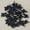 Black, variant on K-KED 25pcs Natural gemstone quartz stone cross pendants charms for Delicate Jewelry making -Rainbow stone