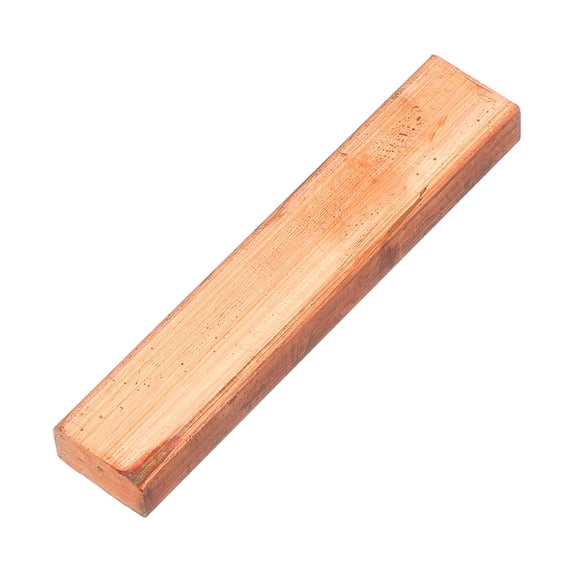 Uxcell Copper Bar, 2/5"x0.79"x3.9" Pure Copper Strip for Craft Science Class, 1 Pcs