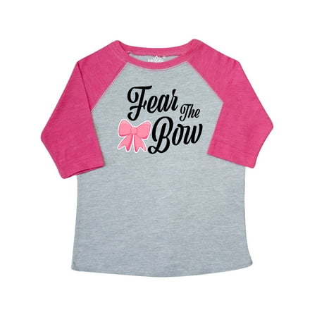 Cheerleading Fear The Bow Toddler T-Shirt