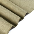 thumbnail image 4 of TWOPAGES Textured Polyester Drape 84 W X 72 L Light Filtering French Pleat Curtain for Kitchen, 1 Panel, Brown Rice, 4 of 5