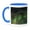 Blue/White, variant on 3drose, Aurora Borealis, Northern Lights, Outside Fairbanks, Alaska., 15oz Mug