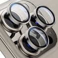 thumbnail image 1 of PINHEN for iPhone 15 Pro/iPhone 15 Pro Max Camera Lens Protector,[Keep Original Shooting] Shatterproof 9H Tempered Glass Camera Screen Protector Metal Ring Cover Film Accessories, 1 of 6