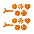 thumbnail image 1 of Botas de cocodrilo con dijes decorativos para zapatos Cinco formas diferentes Accesorios Crocs para vaqueros y hombres Espuelas, dijes para botas y más, 1 of 5