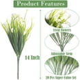 thumbnail image 2 of Morttic 20 Bundles Artificial Calla Lily Flower Plants Outdoor UV Resistant Decoration (White), 2 of 7