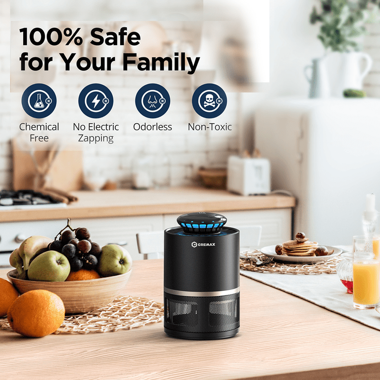 Cremax Electric Mosquito Killer Lamp LED with Smart Sensor & Bug