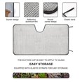 thumbnail image 2 of Plantas Suculentas Parasol para Parabrisas Delantero Protector Plegable, Visera Solar para Auto Bloquea Rayos UV Mantiene tu Vehículo Fresco140cm*76cm, 2 of 6