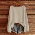 thumbnail image 2 of Breathable Linen Tops for Women Beach Vacation Flowy Summer Outfit, 2 of 6