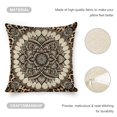 thumbnail image 3 of Leopard print Linen toss pillowcase decoration pillowcase gifting preferred 18x18 inch cushion cover sofa pillowcase sofa bedroom living room car, 3 of 7