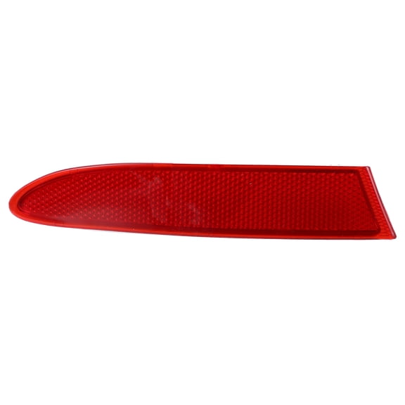 Unique Bargains Rear Left Bumper Reflector Light Cover for BMW X3 F25 2011-2014 63147217315 Red