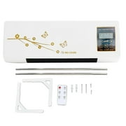 Mfigree 2024 New Two In One Wall Mounted Mobile Air Electric Fan Fully Installed Mobile Air Conditioning, Mini Split AC/heating System W Portable Ductless Remote Bedroom/Home/Office/Studio