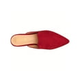 thumbnail image 4 of Women's Flat Mules Point Toe Loafer Mule Flats Backless Slip On Slides Loafer Shoes, 4 of 5