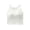 E005-White, variant on Kids Wire Free Cotton Training Bras for Growing Girls Non Padded Bralette with Adjustable Straps Seamless Sports Top for School Modesty Undershirt to Prevent Show Through