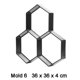 thumbnail image 4 of Molde de pavimento Cemento Ladrillo Camino de piedra Moldes de hormigón DIY Pavimentación manual (D) Likrtyny Para estrenar, 4 of 4