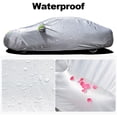 thumbnail image 4 of Graflsoa XXL UV-Resistant 4X4 SUV Cover - Silver, Waterproof, Dustproof, Scratchproof, Sun Protection, Heat Insulation with Storage Bag, 4 of 6