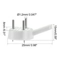 thumbnail image 3 of Uxcell 6lbs Soporte de Pared Sin Marca para Ganchos de Marco de Foto Paquete de 20, 3 of 5