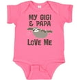 thumbnail image 3 of Inktastic My Gigi and Papa Love Me Girls Baby Bodysuit, 3 of 5