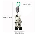 Blacks And White Striped Horse Wind Chimes Lathe Hanging Baby Stroller