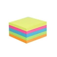 thumbnail image 1 of 500 piezas de notas adhesivas de arcoíris multicolores de 76 x 76 mm, 1 of 2