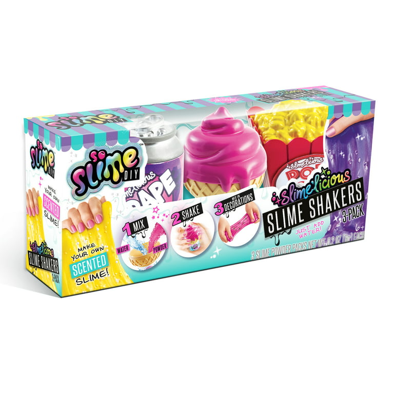 So Slime DIY - Slime'licious Scented Slime 3-Pack – Ice Cream, Grape Soda &  Popcorn