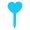 Blue, variant on Ruanlalo 100Pcs Heart Shape Plant Tags Waterproof Gardening Labels Reusable Plastic Plant Markers for Plant Pots Flower Beds Herb Gardens